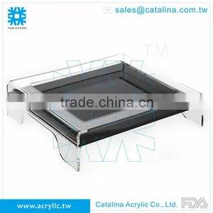 High Quality Acrylic Plastic Banquet Serving Tray thumbnail-1
