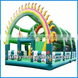 Inflatable Castle Playground thumbnail-1