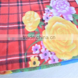 Polar Fleece Cotton Fabric Blanket thumbnail-1