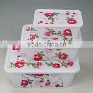 Plastic Rectangular Storage Boxes thumbnail-1