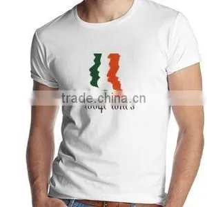 Wholesale High Quality 100% Cotton Plain t Shirt 1 Dollar Blank t Shirt for Promotion Election From China thumbnail-1