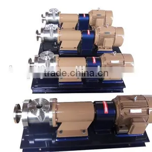 Small Horizontal Type Pipelined Emulsifying Machine thumbnail-2