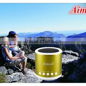 2015 New Fashion Electronic Holiday Gift Latest Portable Powerful Bluetooth Mini Speaker thumbnail-1