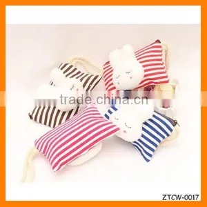 Little White Rabbit Fabrics Woman Coin Wallet Wholesale ZTCW-0017 thumbnail-1