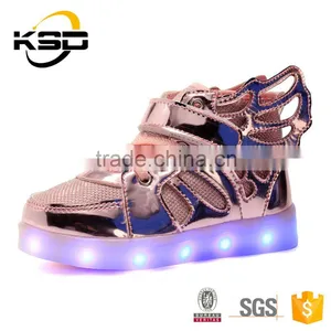 2016 Hot Selling Unisex Roller Shoe High Neck Shoes For Girls LED Light Up Shoes thumbnail-3