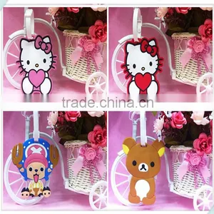 Hogift 2015 New Cartoon Soft PVC Luggage Tag/promotion Luggage Tag/custom Luggage Tag thumbnail-2