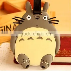 Cartoon Design Silicone Luggage Tag,Soft PVC Luggage Tag thumbnail-1