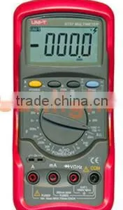 Economical Handheld Digital Multimeter, AC/DC/Resistance/Capacitance/Frequency True RMS UT57 thumbnail-1