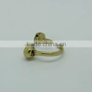 New Fashion Jewelry Double-end Human Skeleton Ring thumbnail-3