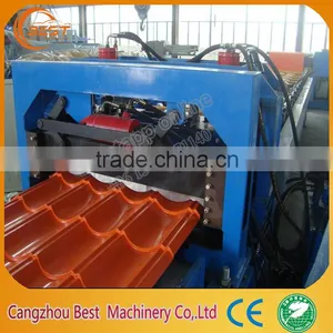 Metal Roofing Sheets Making Tile Roll Forming Machinery thumbnail-2