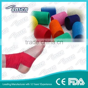 Equine Quality Leg Used Non-woven Cohesive Bandage Wraps thumbnail-1