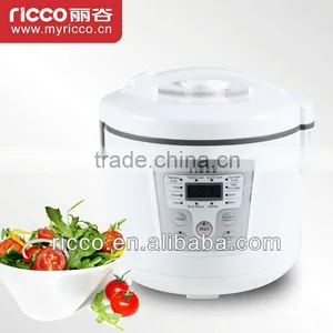 Digital Rice Cooker With 12 Functions White Color Elegant Rice Cooker thumbnail-1