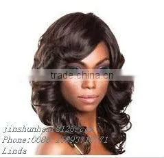 New Sexy Ladies Women Long Curly Wavy Hair Wigs Blonde thumbnail-1