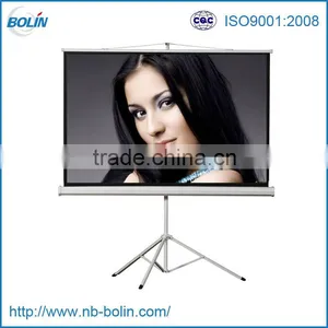 BL-2013 100" Portable Tripod Projector Screen thumbnail-1
