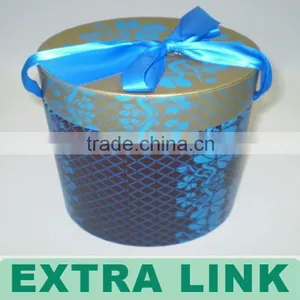China Custom Luxury High-End With Lid Printing Colorful Round Shea Butter Box thumbnail-1
