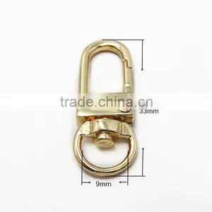 Wholesale Metal Accessories Key Ring Swivel Snap Hooks thumbnail-3