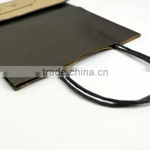 Factory Direct Sale Reticule Recycled Kraft Paper Bag With Paper Handle Shopping Gift Cake Paper Bags thumbnail-4