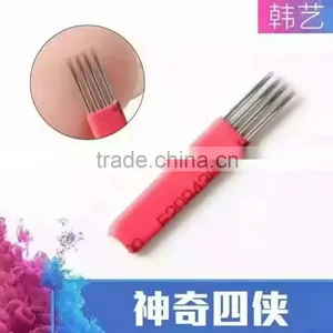 New Arrival Permanent Makeup Shadowing Microblading Needle #12 Needles for Ombre Eyebrows thumbnail-1