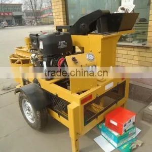 New Design SY1-20 Hydraulic Cement Clay Interlocking Brick Machine With Free Mixer Behind Price for Sale thumbnail-4