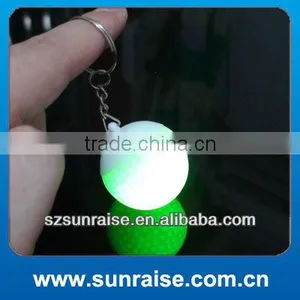 Led Flashing Ball Keychain thumbnail-1