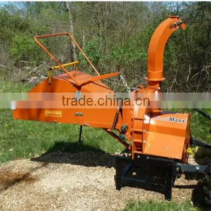 Self Hydraulic Feeding Rolls,Tractor PTO Shaft Wood Chipper, CE Certifricate, thumbnail-1