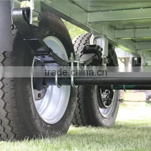 Hot Dipped Galvanized Tandem Box Trailer thumbnail-6