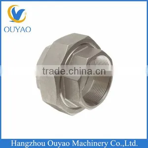 Stainless Steel 316 Casting Pipe Fitting, Union, 3/4'' NPT Female thumbnail-1