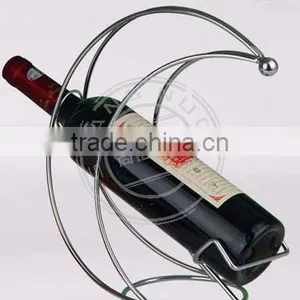 Antique Bar Tools Moon-shape Wire Wine Holder thumbnail-1