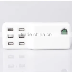 2016 Mobile Phone 6 Ports Usb Desktop Charger Station Socket thumbnail-5