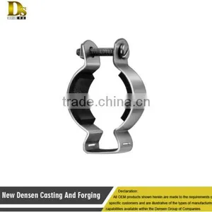 Good Quality OEM U-Bolt Clamp , Metal Stamping Pipe Clamp thumbnail-5