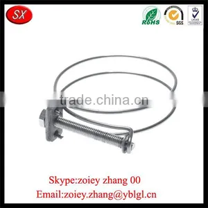 Chinese Manufacture Machined Production Spring Steel Spring Wire Clamps thumbnail-1