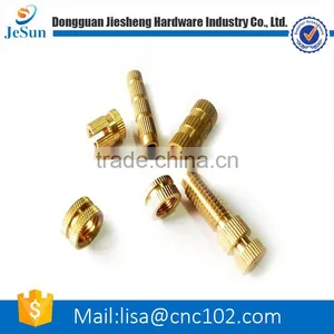 2015 China Manufacturing the Best Selling Precision Brass Knurled Insert Nut thumbnail-1