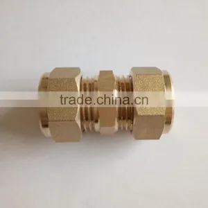 Best Quality Equal Coupling PEX-AL-PEX Pipe Fitting Compression Coupling thumbnail-2