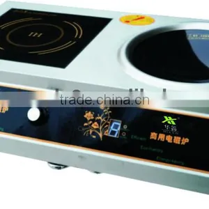 Commercial Frying Stove Stainless Frying Stove Induction Cooker Pan thumbnail-1