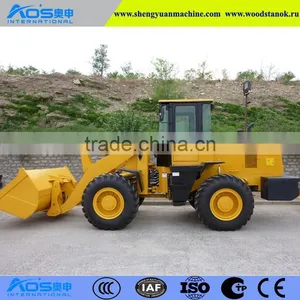 3000kg Road Construction Equipment Wheel Loader With Hydraulic Transmission thumbnail-4