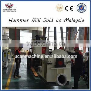Factory Low Price Good Wood Work Machinery Waste Pallet Log Dryer Woods Crusher/small Piece Wood Grinder/sawdust Hammer Mill thumbnail-2