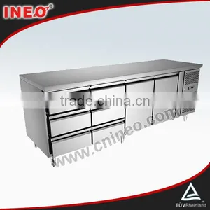 Stainless Steel Commercial Refrigerated Drawer Workbench thumbnail-1