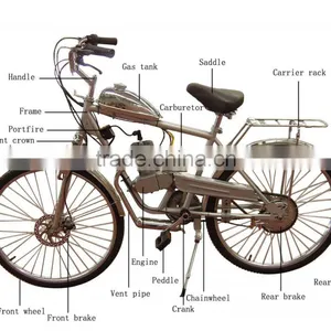 Common Bicycle Motorized Engine Kit 65cc thumbnail-1