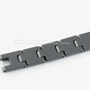 High Polish Ceramic Bracelets Black Jewelry Nickel Free thumbnail-3