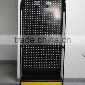 Supermarket Rotating Pegboard Metal Display Stand thumbnail-1