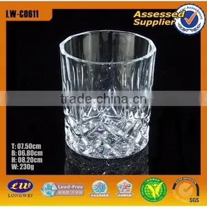 Hot Sale Drinking Glass Cup/carved Glass Cup With Good Quality thumbnail-4