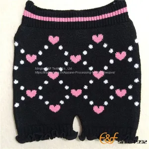 Feather Yarn Classcial Pattern Elastic Underwear Room Pants thumbnail-1