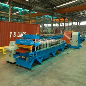 Glazed Tile Manufacturing Roll Forming Machine thumbnail-1
