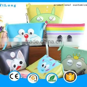 Wholesale High Quality Cheap Polyester Cosmetic Bags Canvas Cosmetic Bag thumbnail-2