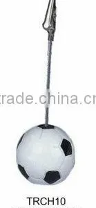 Promotional Football Shape Memo Clip Football Name Holder thumbnail-1