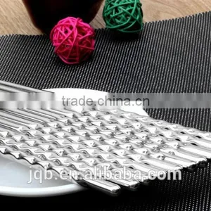 WNL-912 Twisted Handle Stainless Steel Travel Chopsticks thumbnail-6