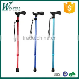 Foldable Walk Stick, Trekking Pole Elderly, Fast Flick Lock, SZ17020F thumbnail-1