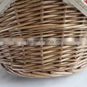 Hand Woven Decorative Wicker Flower Basket for Wedding thumbnail-4