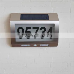 Brightness Solar House Number Lights Plate With Sensor thumbnail-3