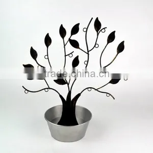 Custom Table Top Handmade Fashion Jewellery Ornaments Store Metal Earring Tree Jewelry Display thumbnail-1